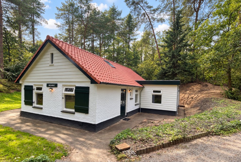 Vakantiehuis De Orchidee op Hoogwolde in Nunspeet, met eigen bosperceel op de Veluwe
